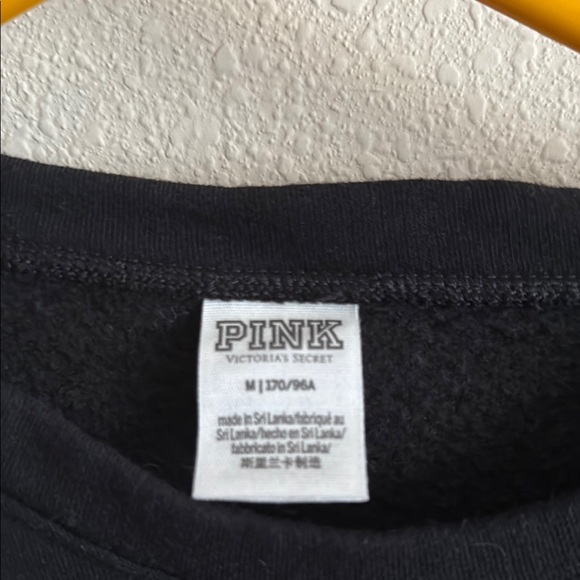 PINK Victoria's Secret Black Crew Neck Sweater - Picture 2 of 3